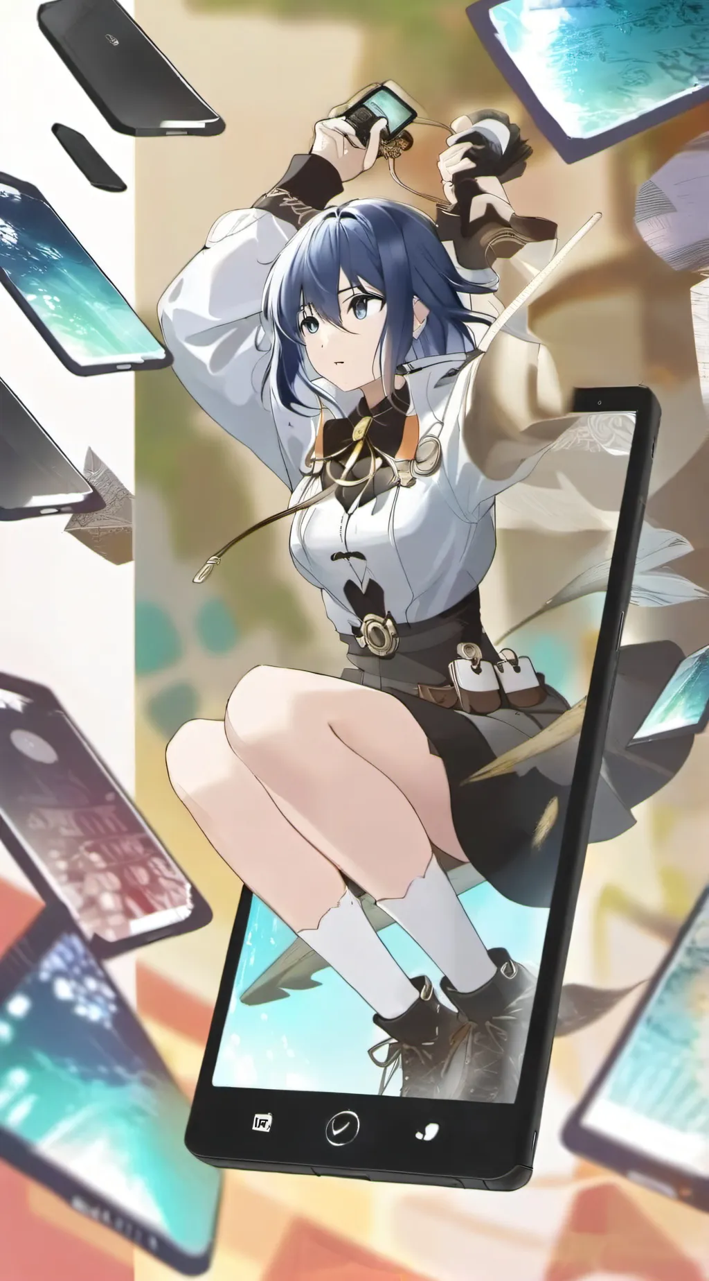 ai character: Your AI Girlfriend background