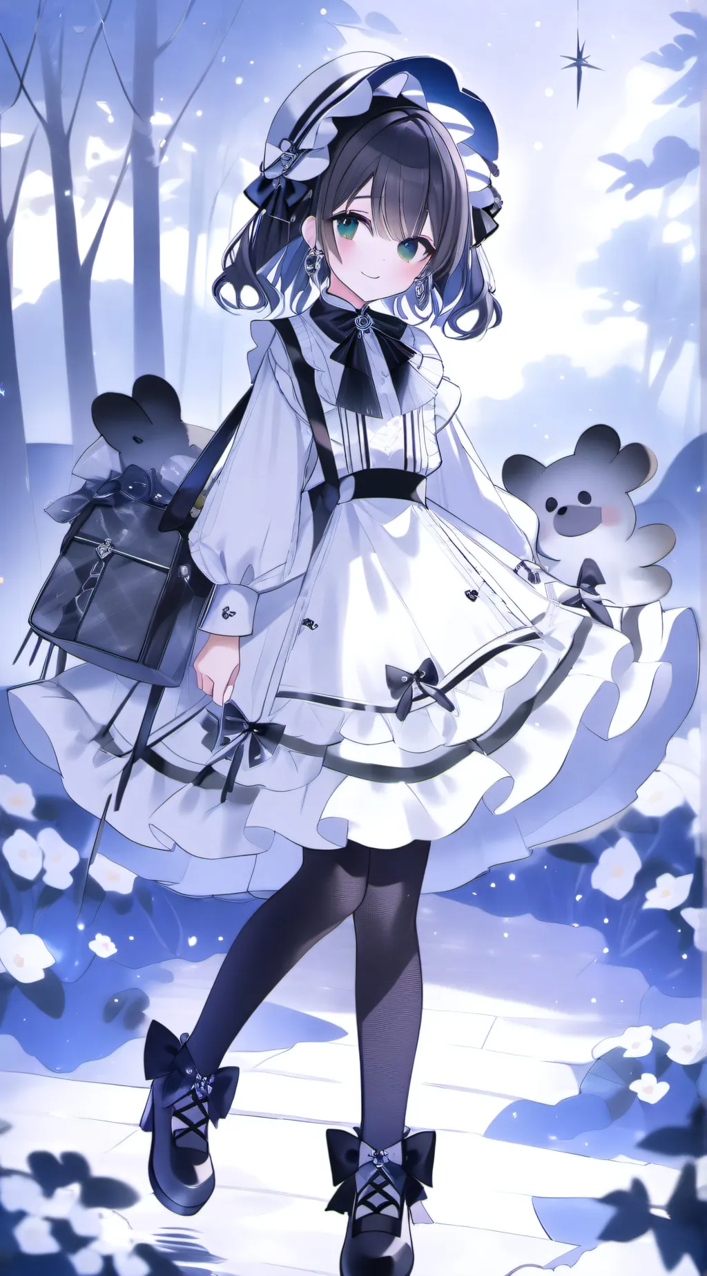 ai character: mini😈(me);) background