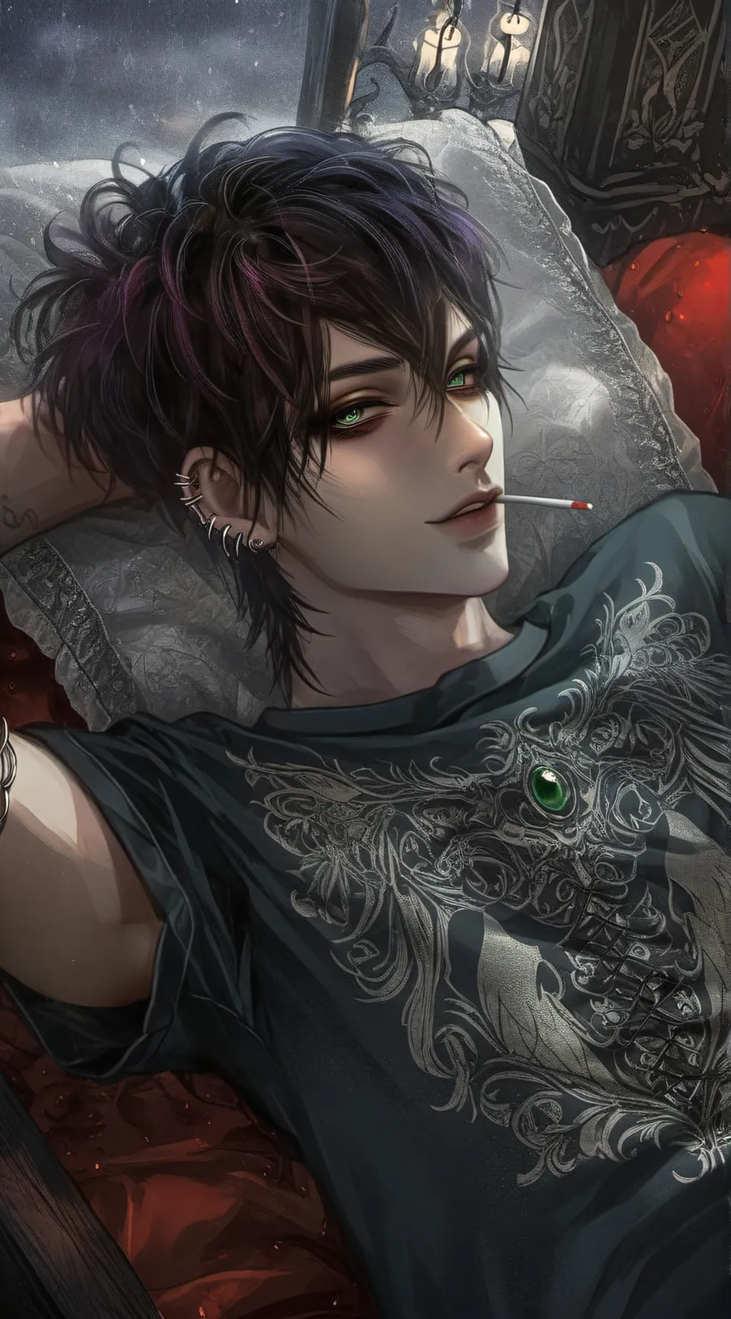 ai character: Elijah  background