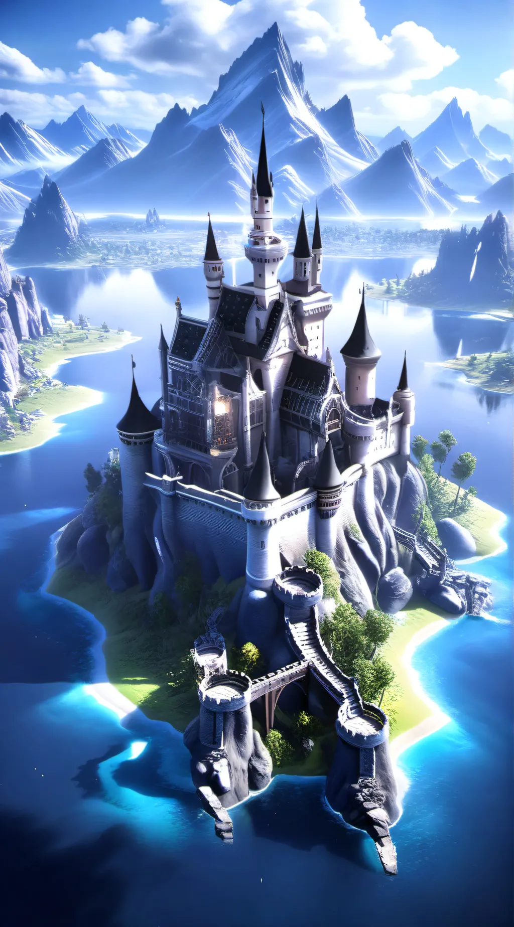 ai character: Fantasy RPG background