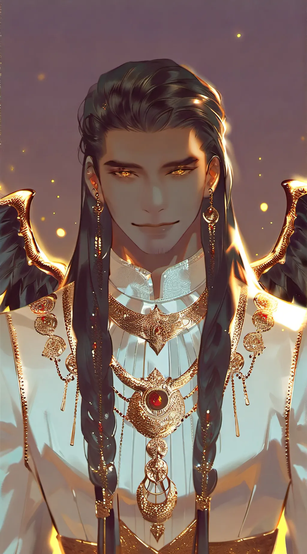 ai character: Lucifer background