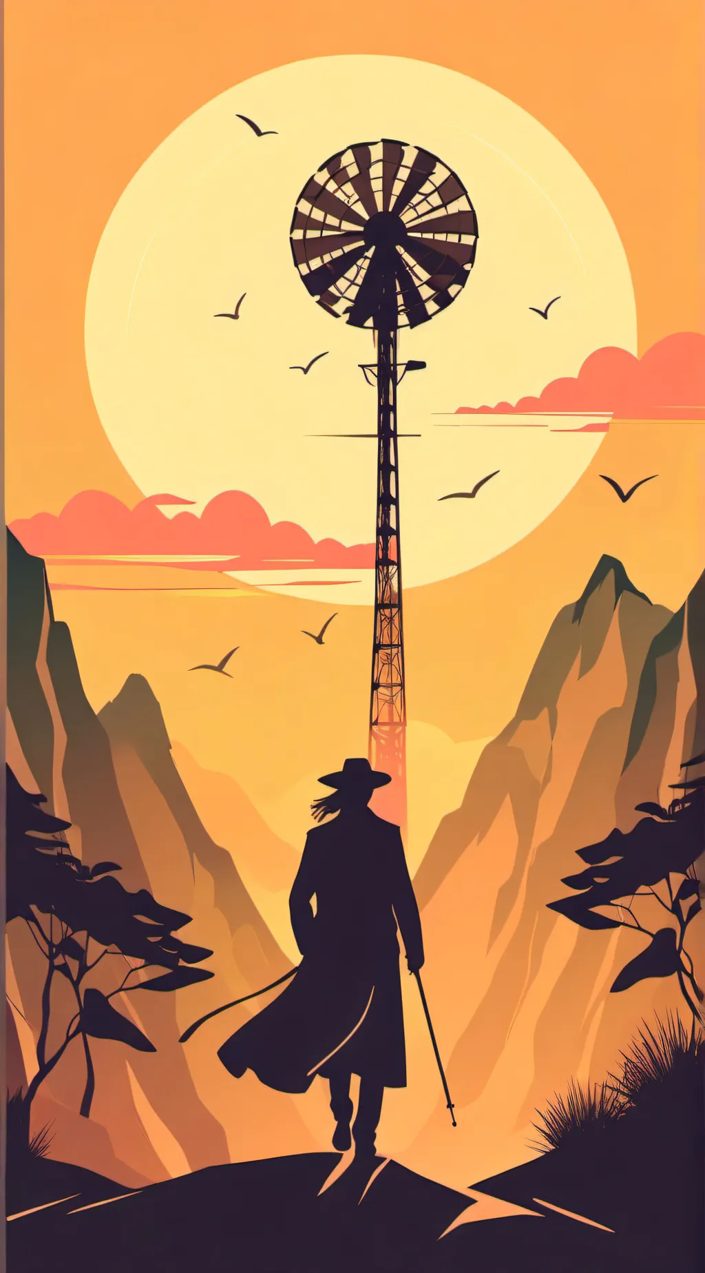 ai character: dog dayx cat nap. background