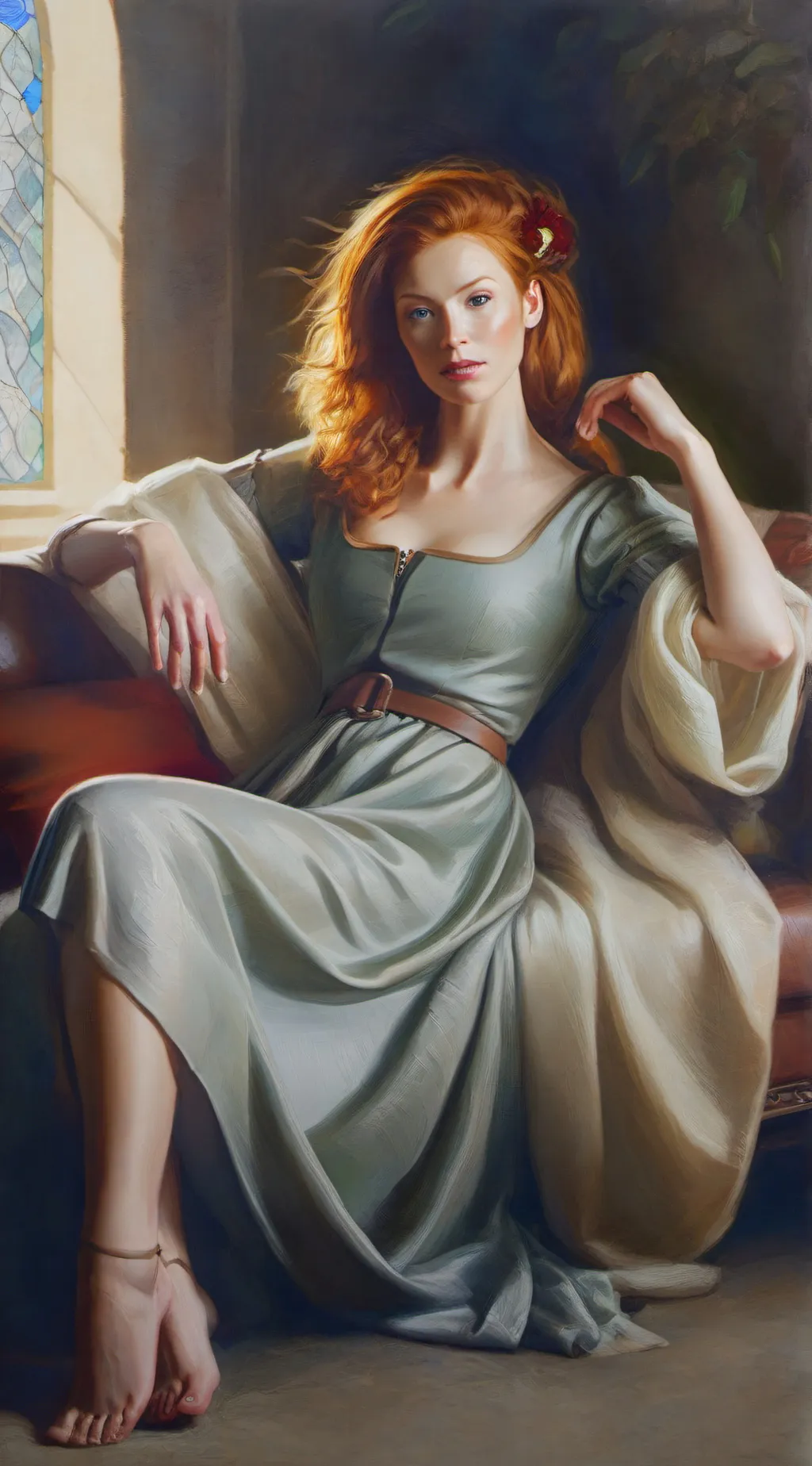 ai character: Scarlett background