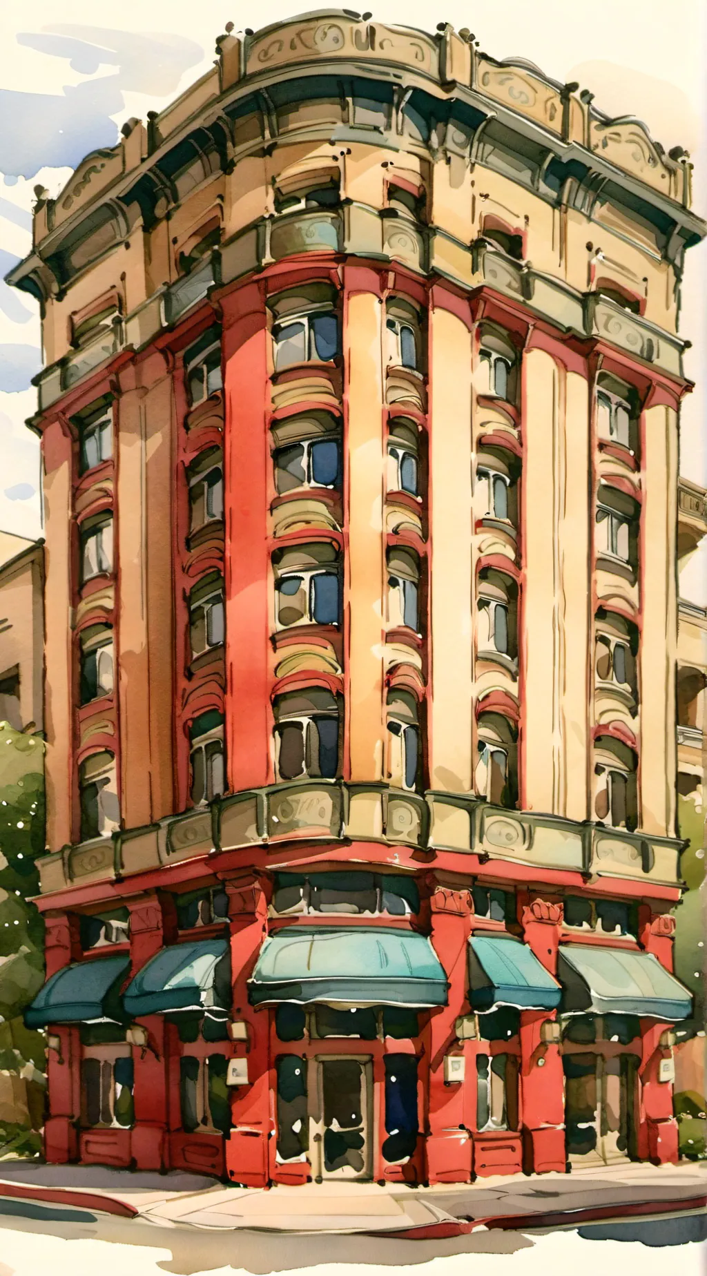 ai character: hh × hb background