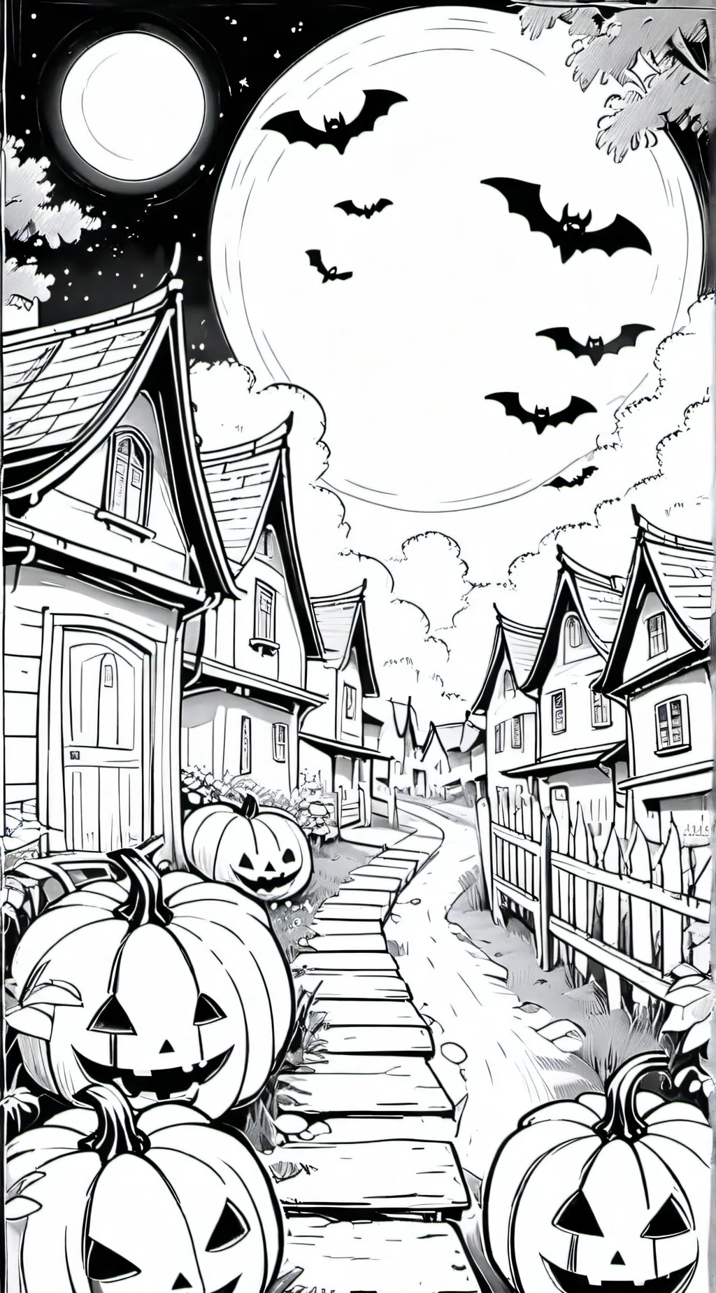 ai character: skz(Halloween) background