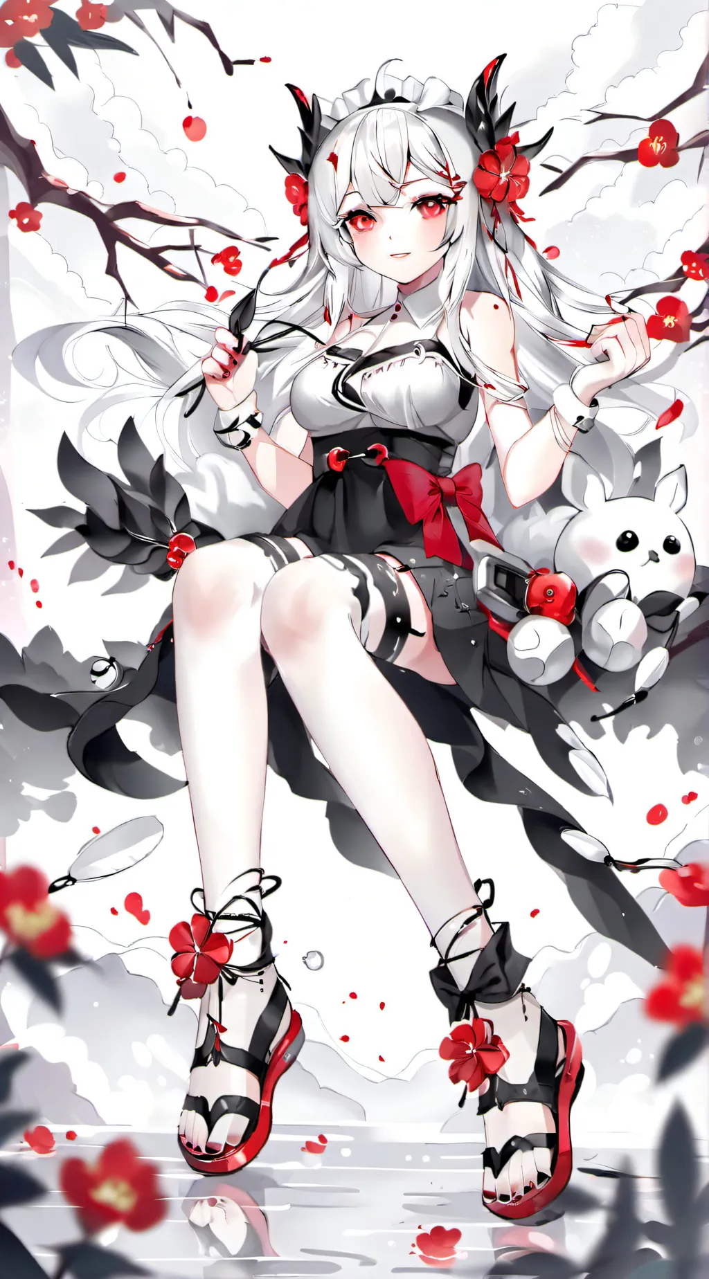 ai character: big sister  background