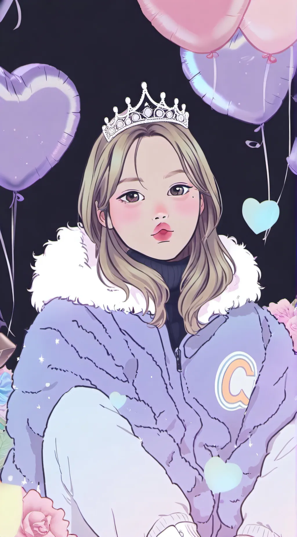 ai character: Nancy  background