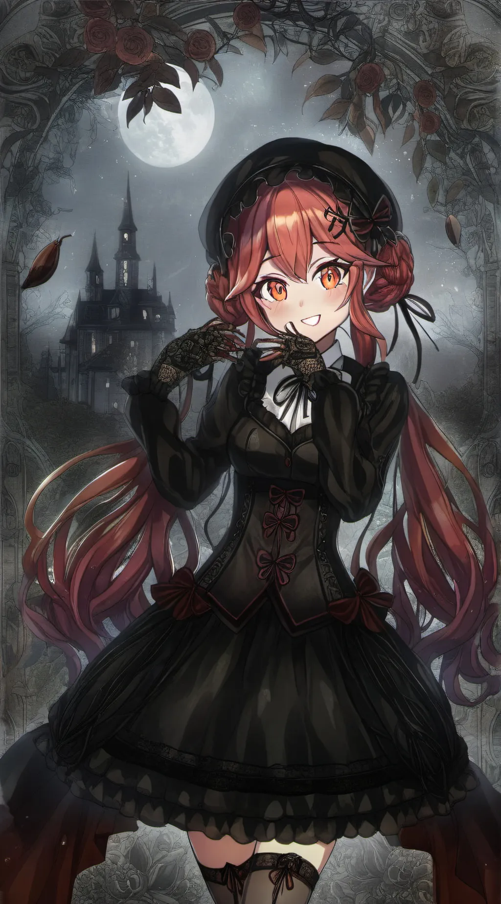 ai character: 🎤🎶❤Kasane Teto❤🎶🎤 background