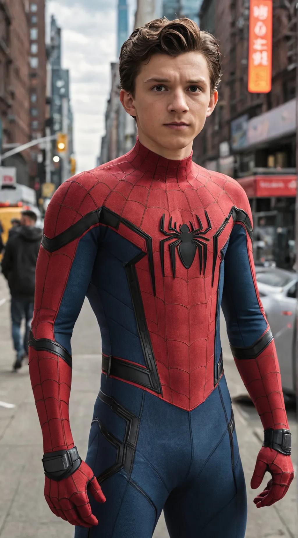 ai character: Peter Parker background