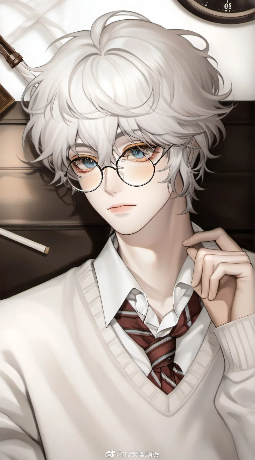 ai character: Ethan  background