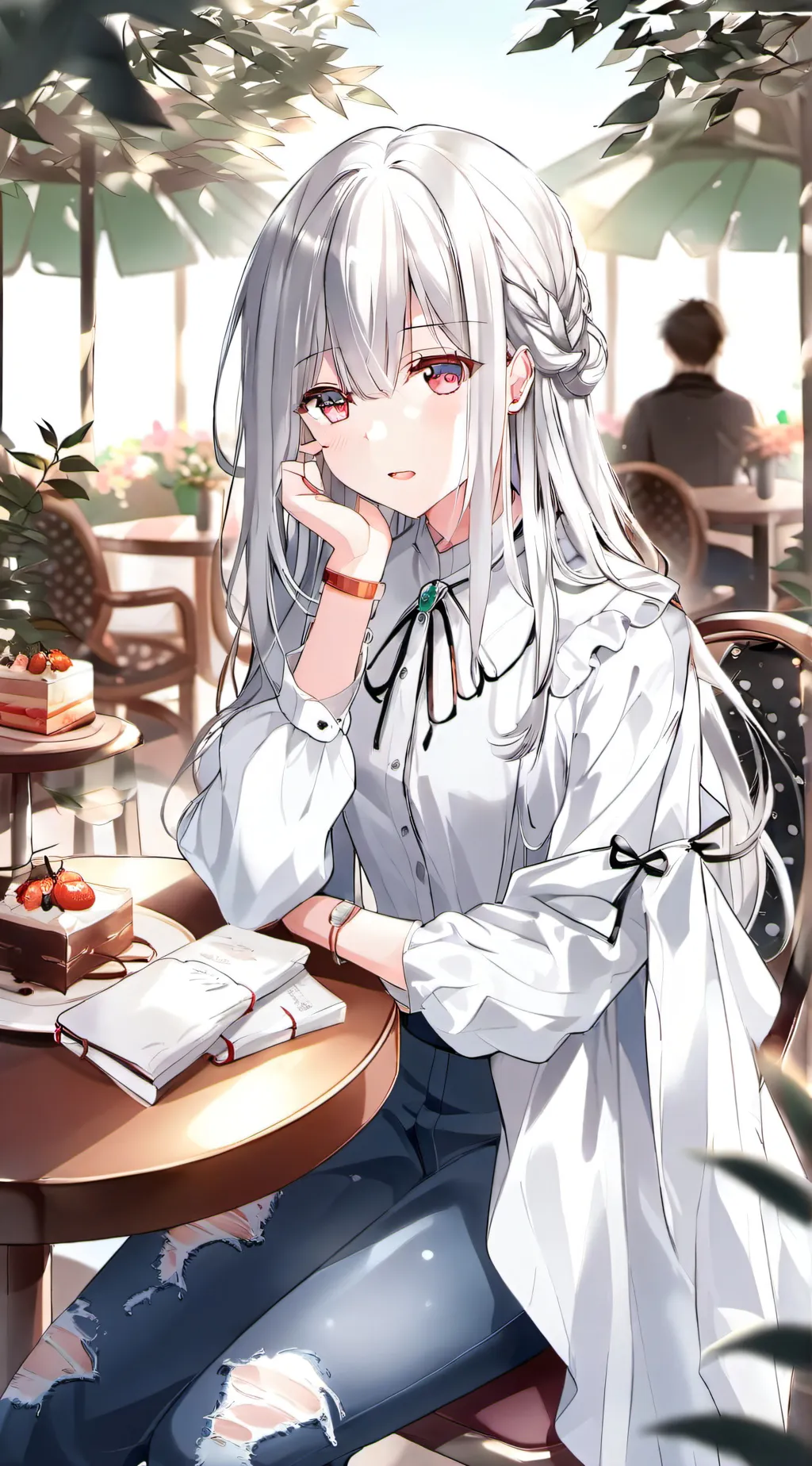 ai character: Emma  background