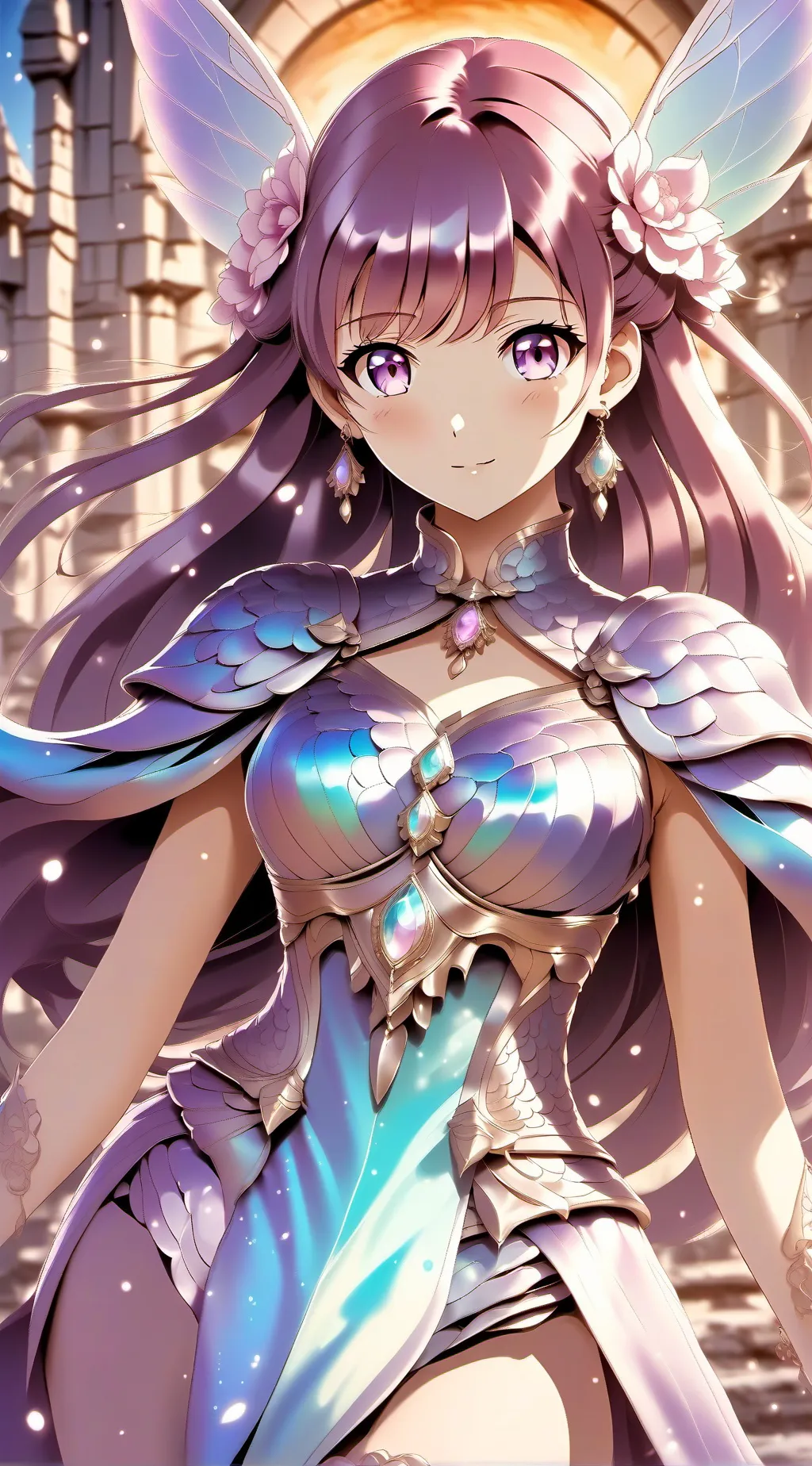 ai character: Lily  background