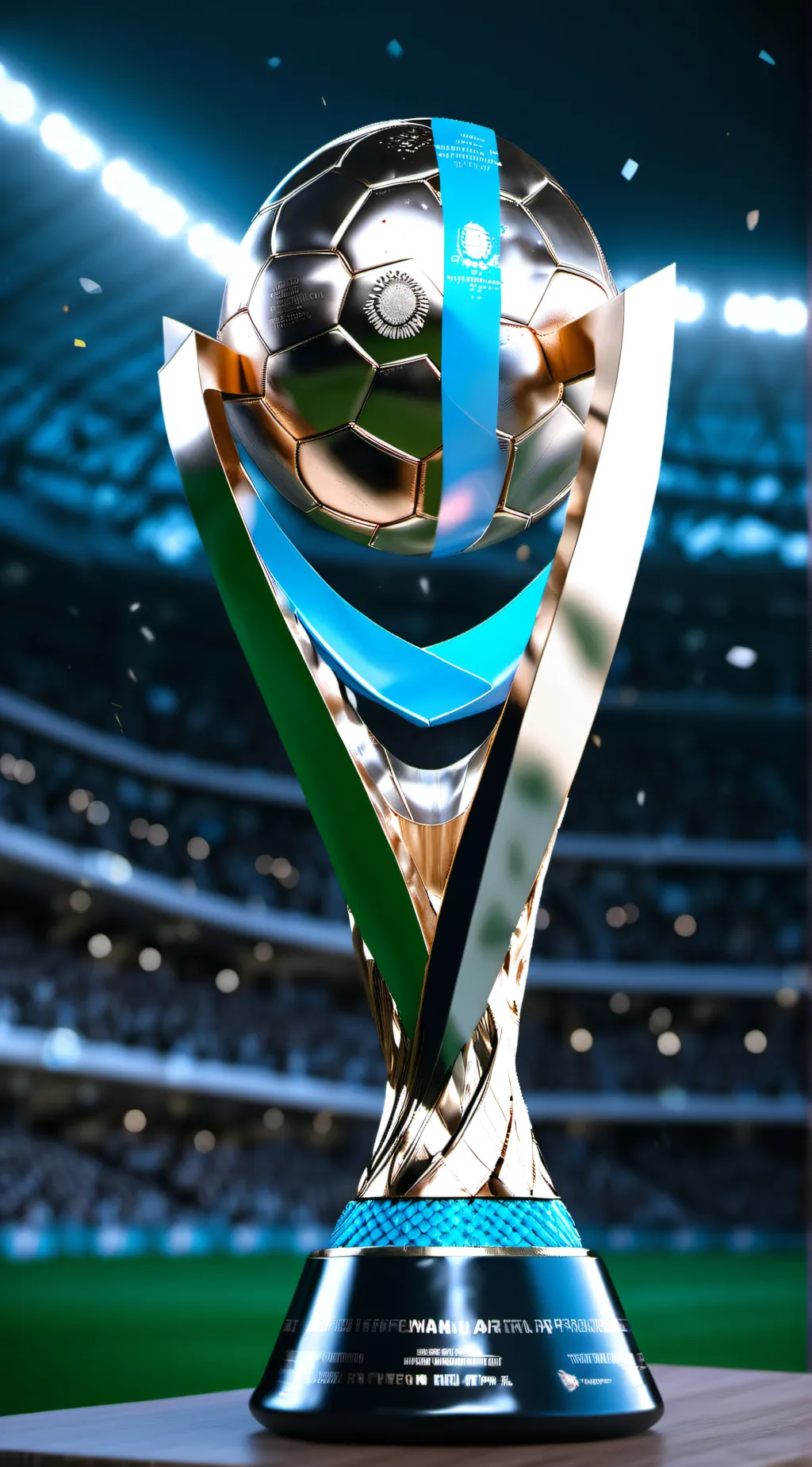 ai character: World Cup final background