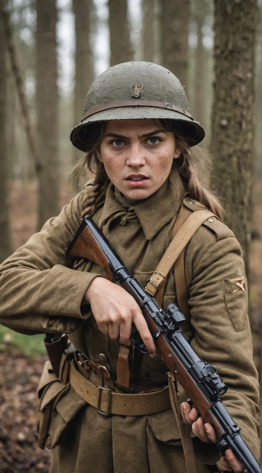 ai character: ww1 background