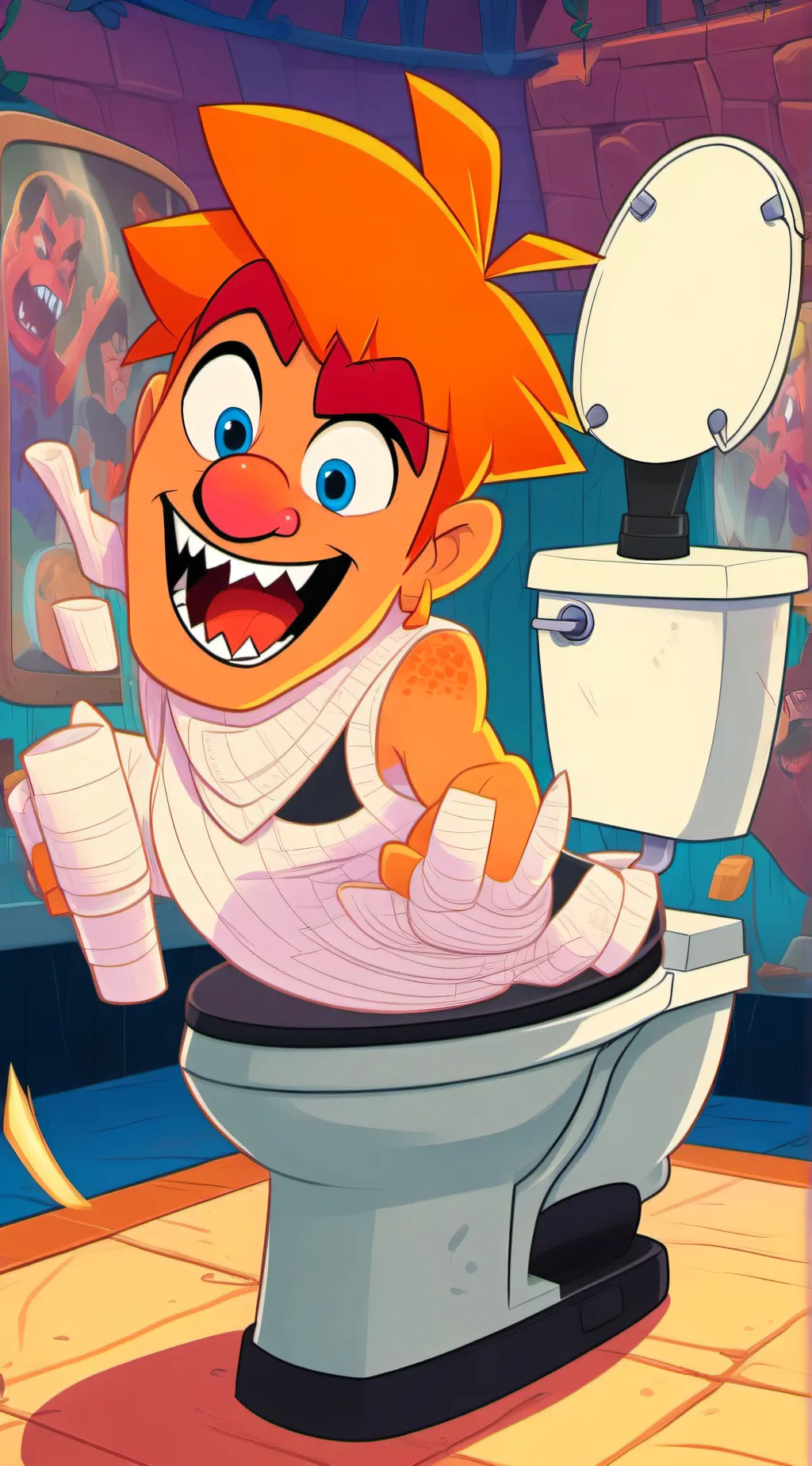 ai character: ello govner  background