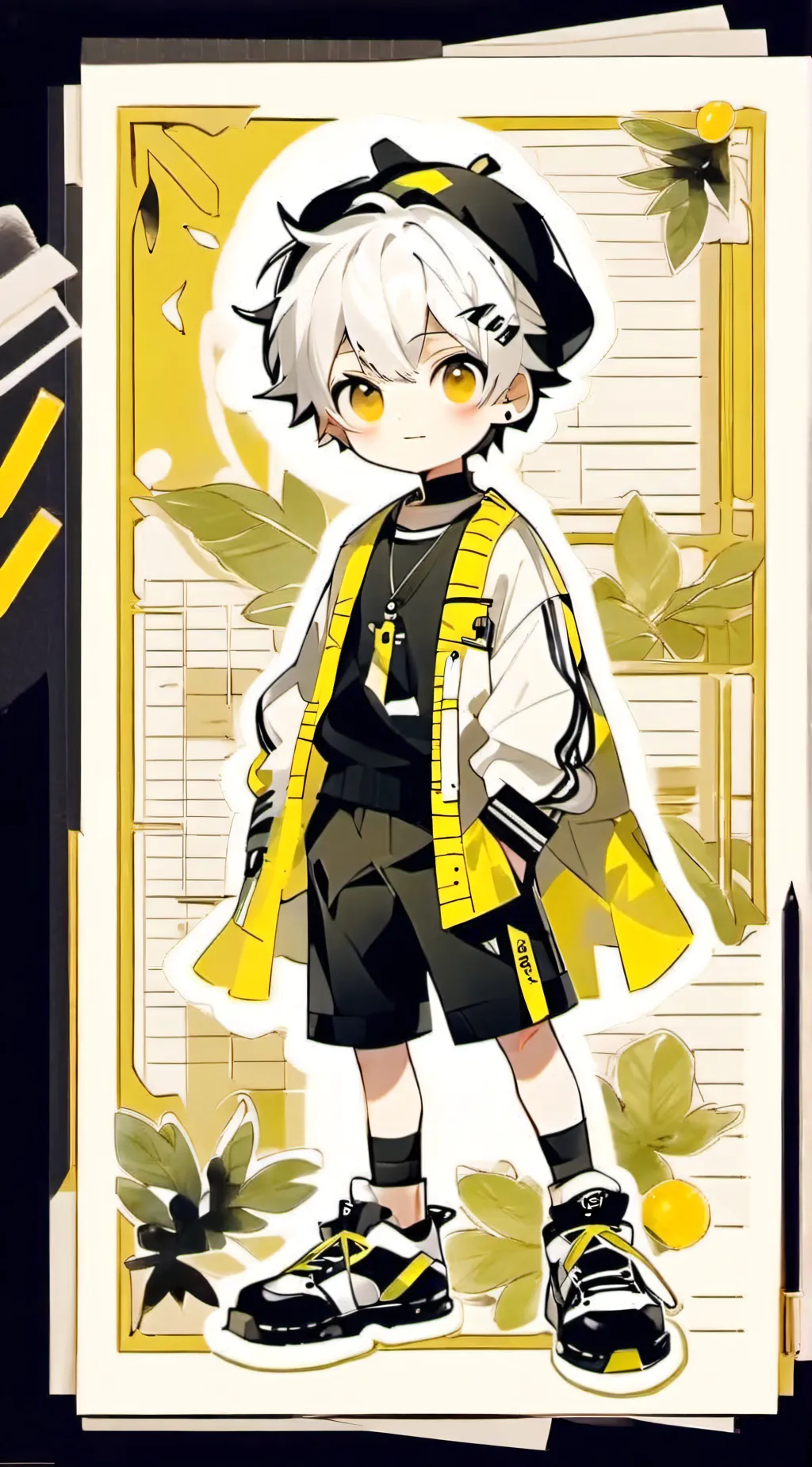 ai character: LIL BRO background