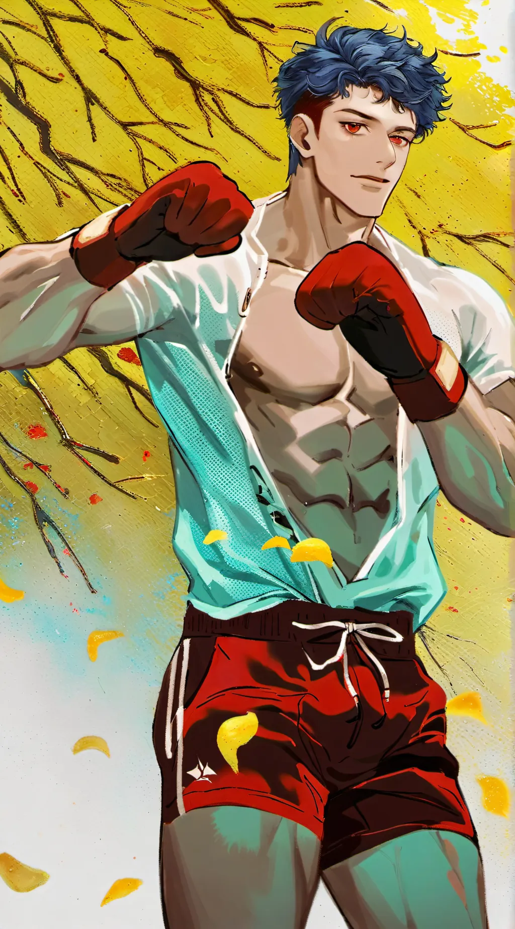 ai character: Aaron Castro background