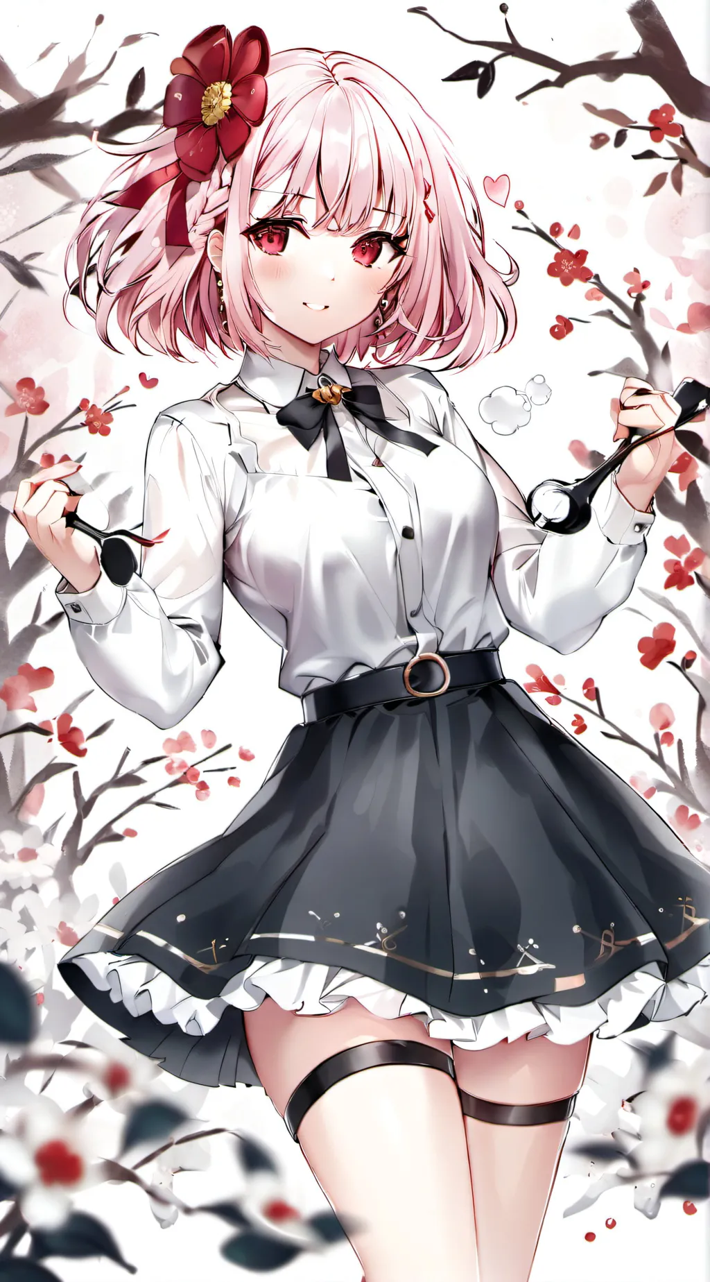 ai character: 峎娜薇 background