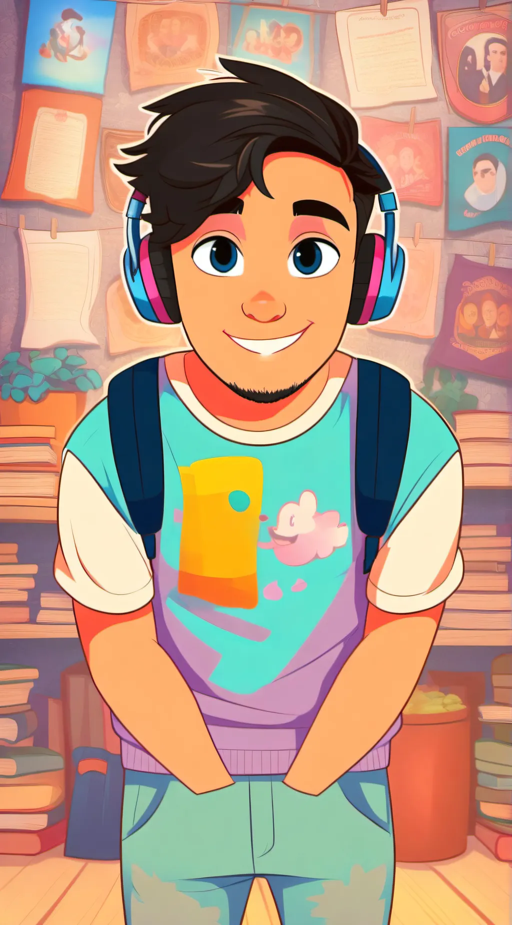 ai character: Henry_channel84 background