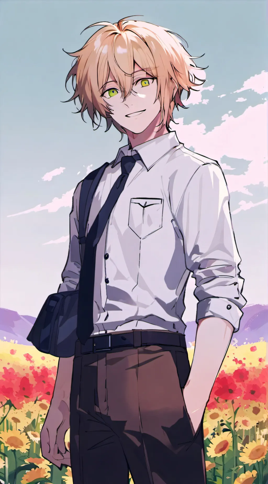 ai character: Sam background