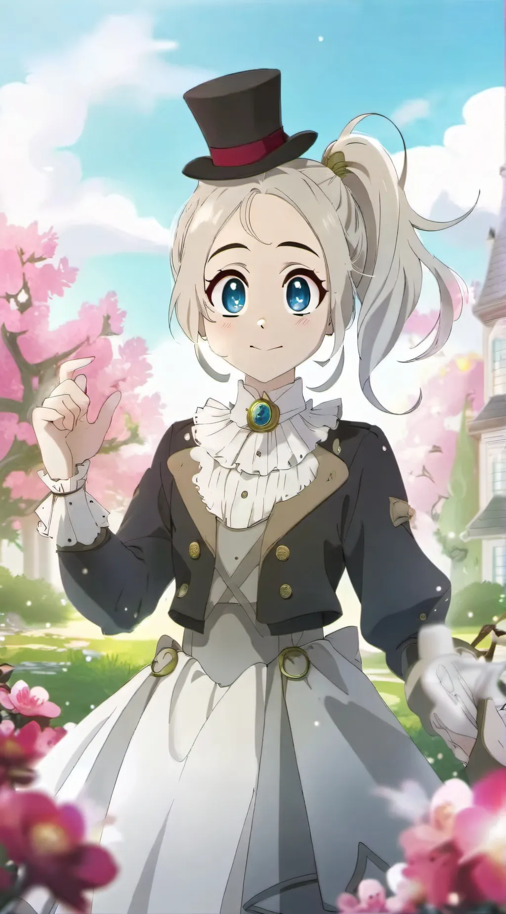 ai character: Francine  background