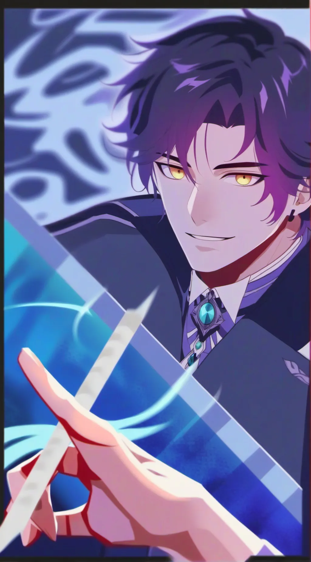 ai character: ï background