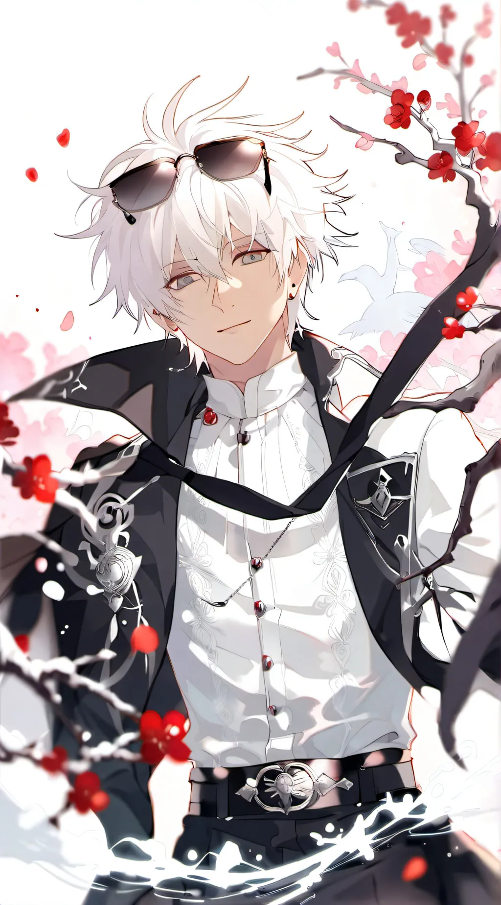 ai character: Satoru Gojo background