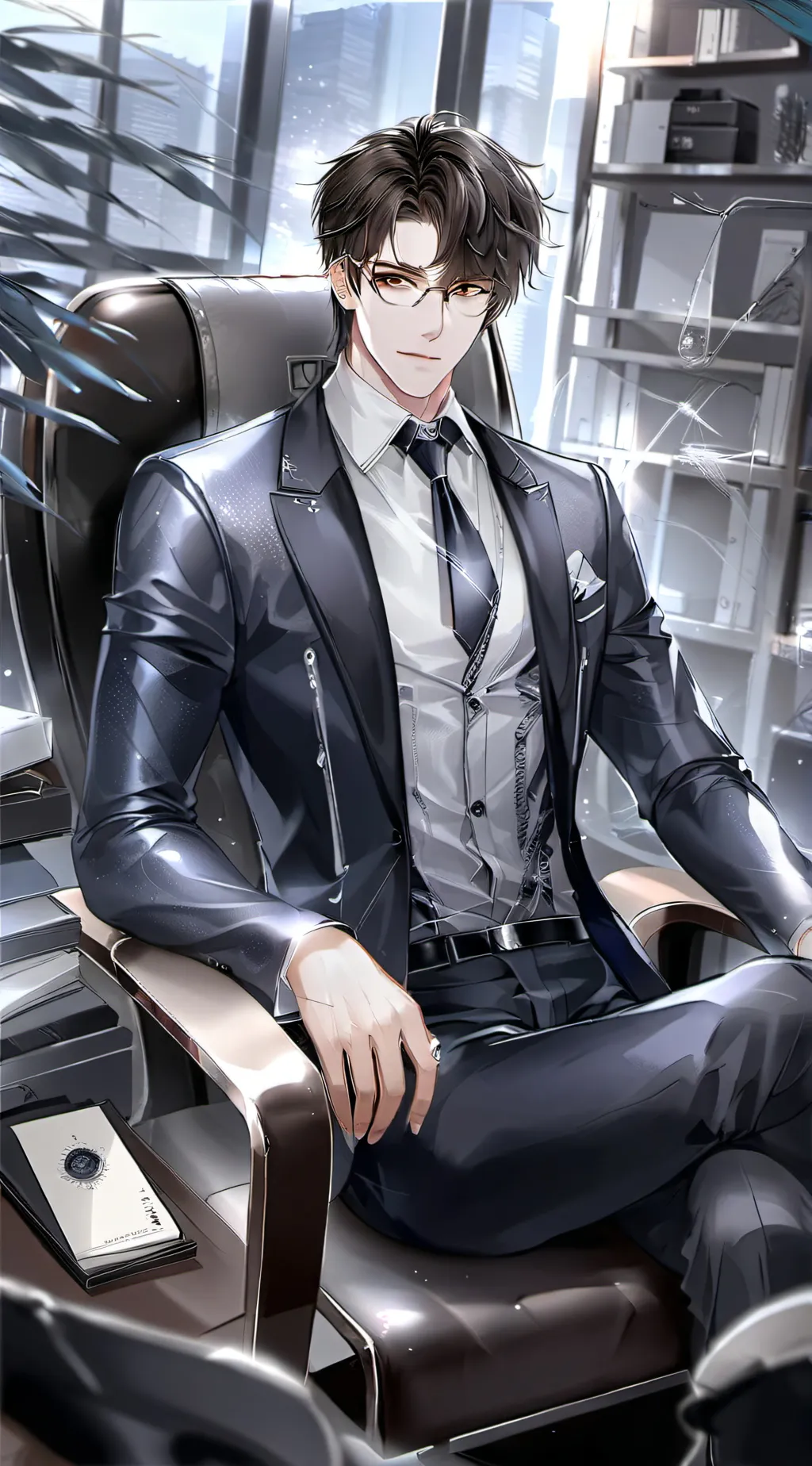 ai character: Jàmés🍷🔥 background