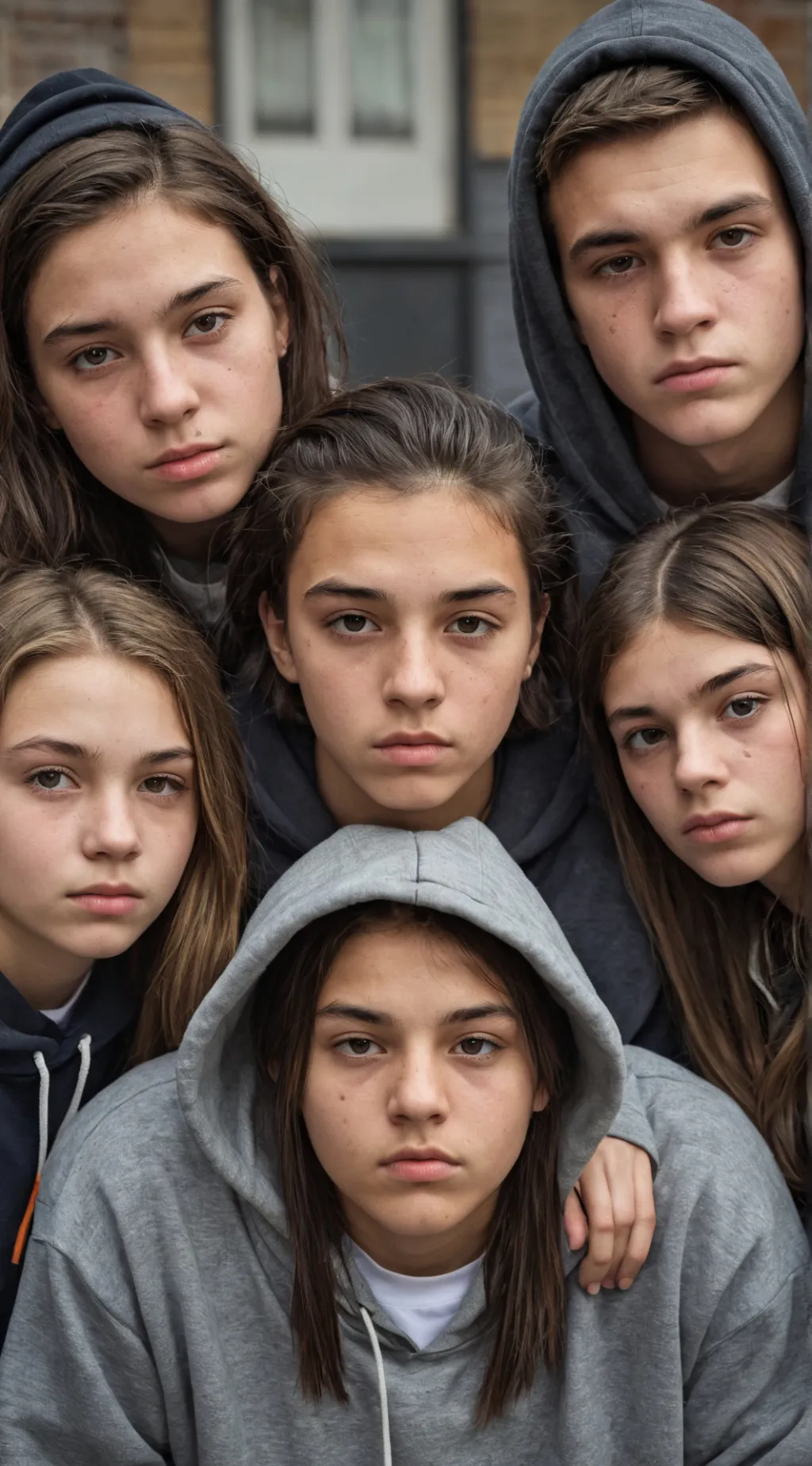 ai character: North alley gang background