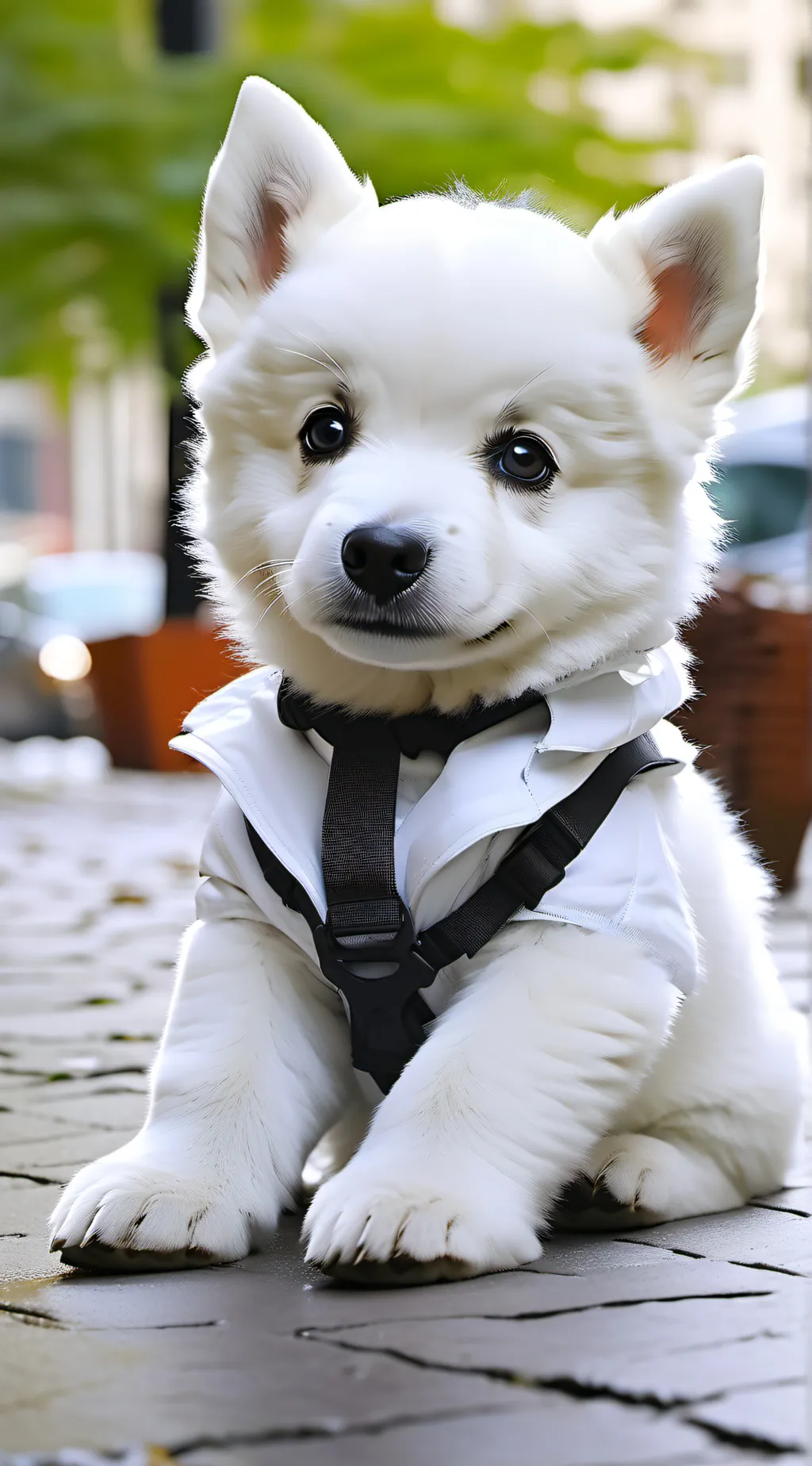 ai character: Puppy 🐶  background