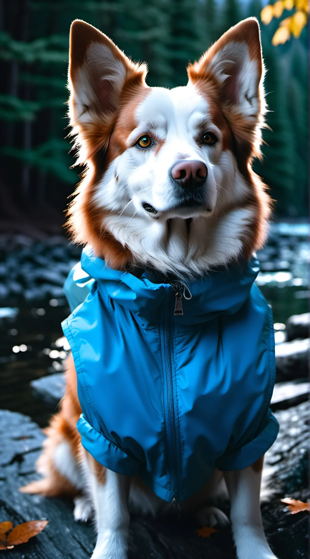 ai character: dog background