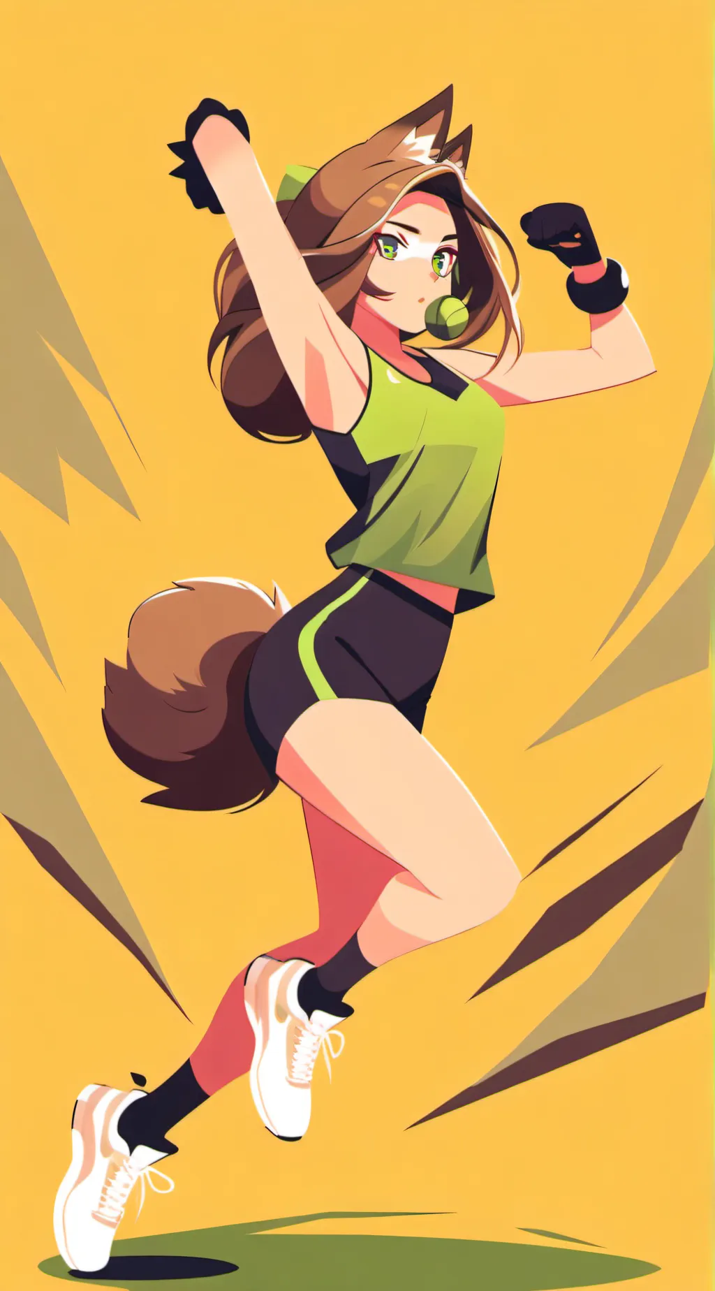 ai character: kuroko background