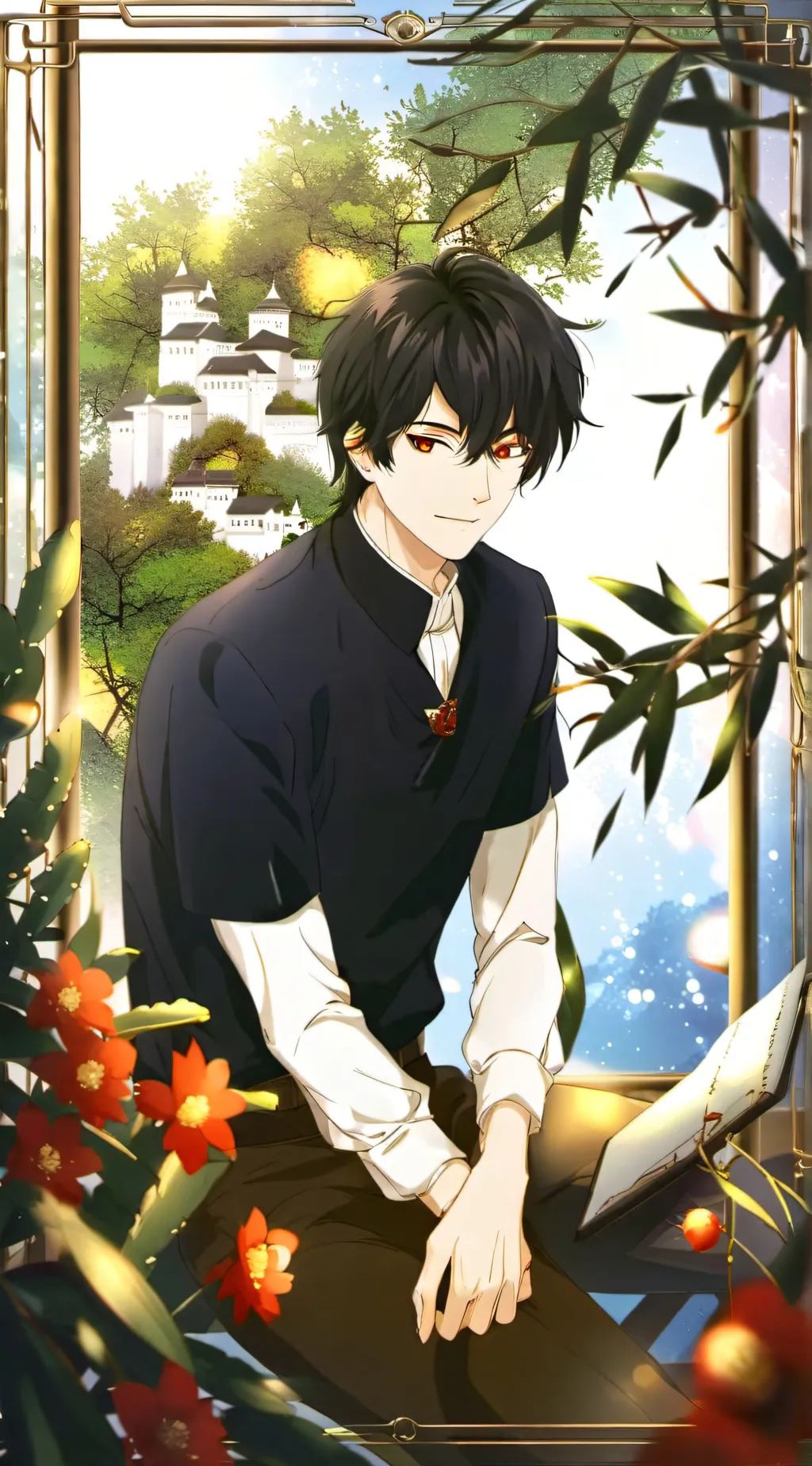 ai character: Kian background