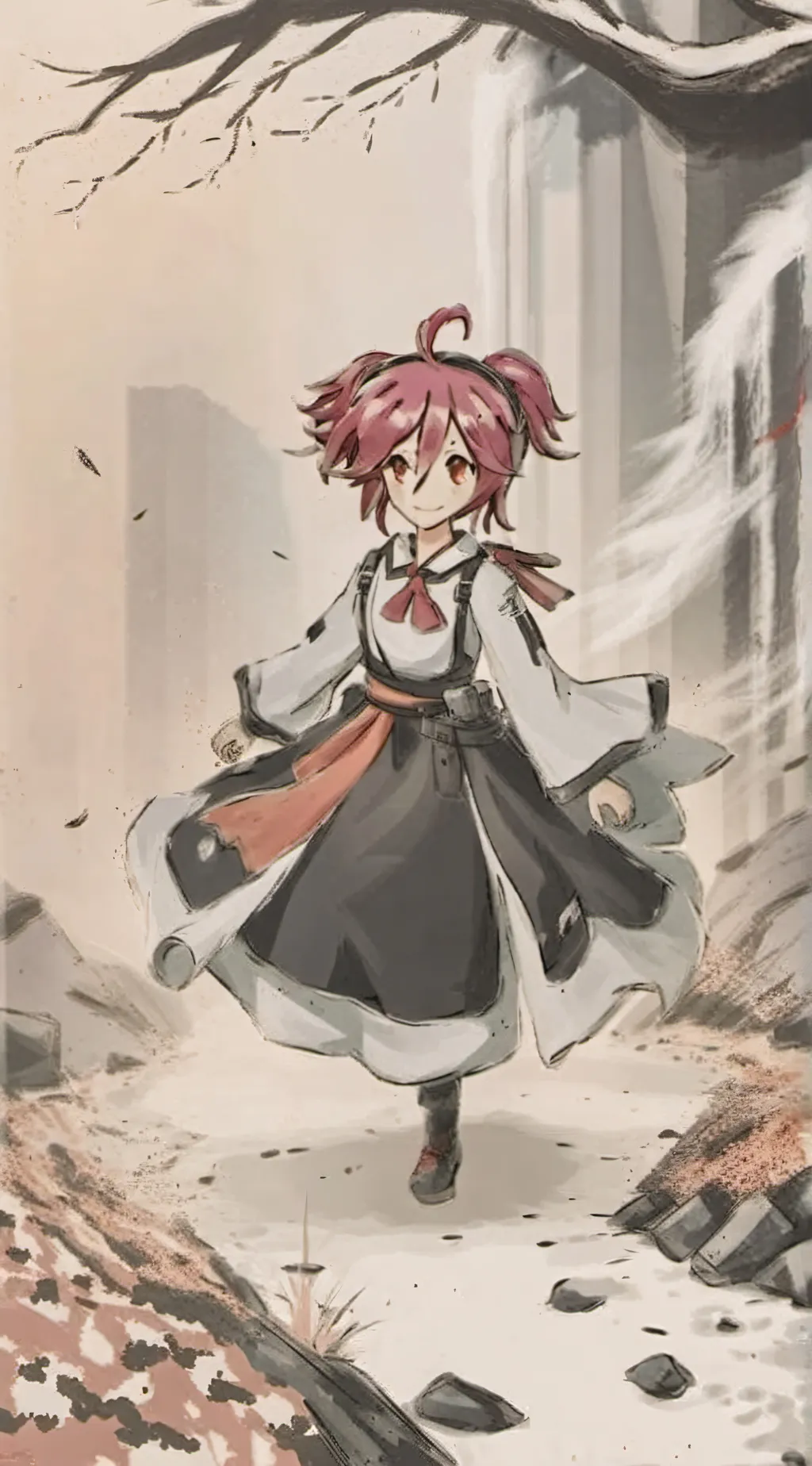 ai character: Teto background