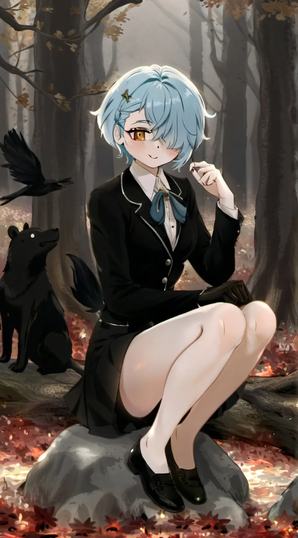 ai character: merry background