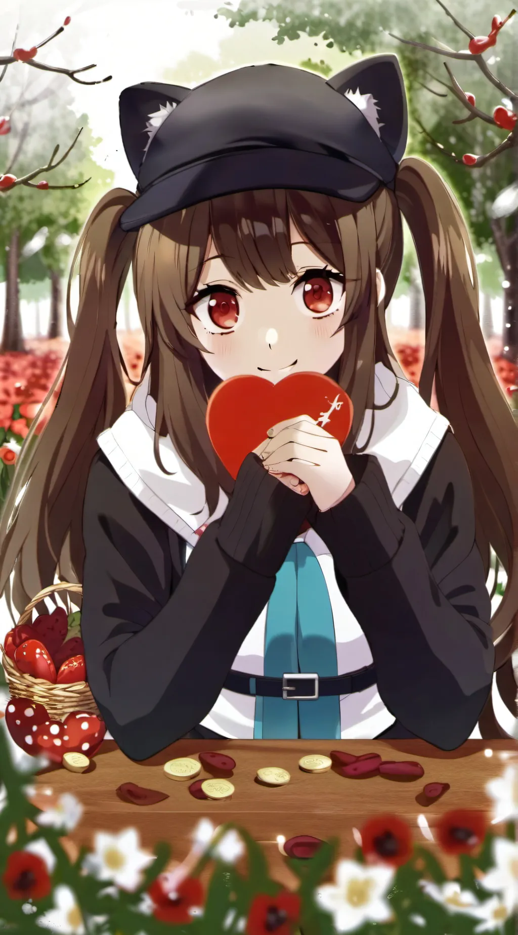 ai character: Lily  background