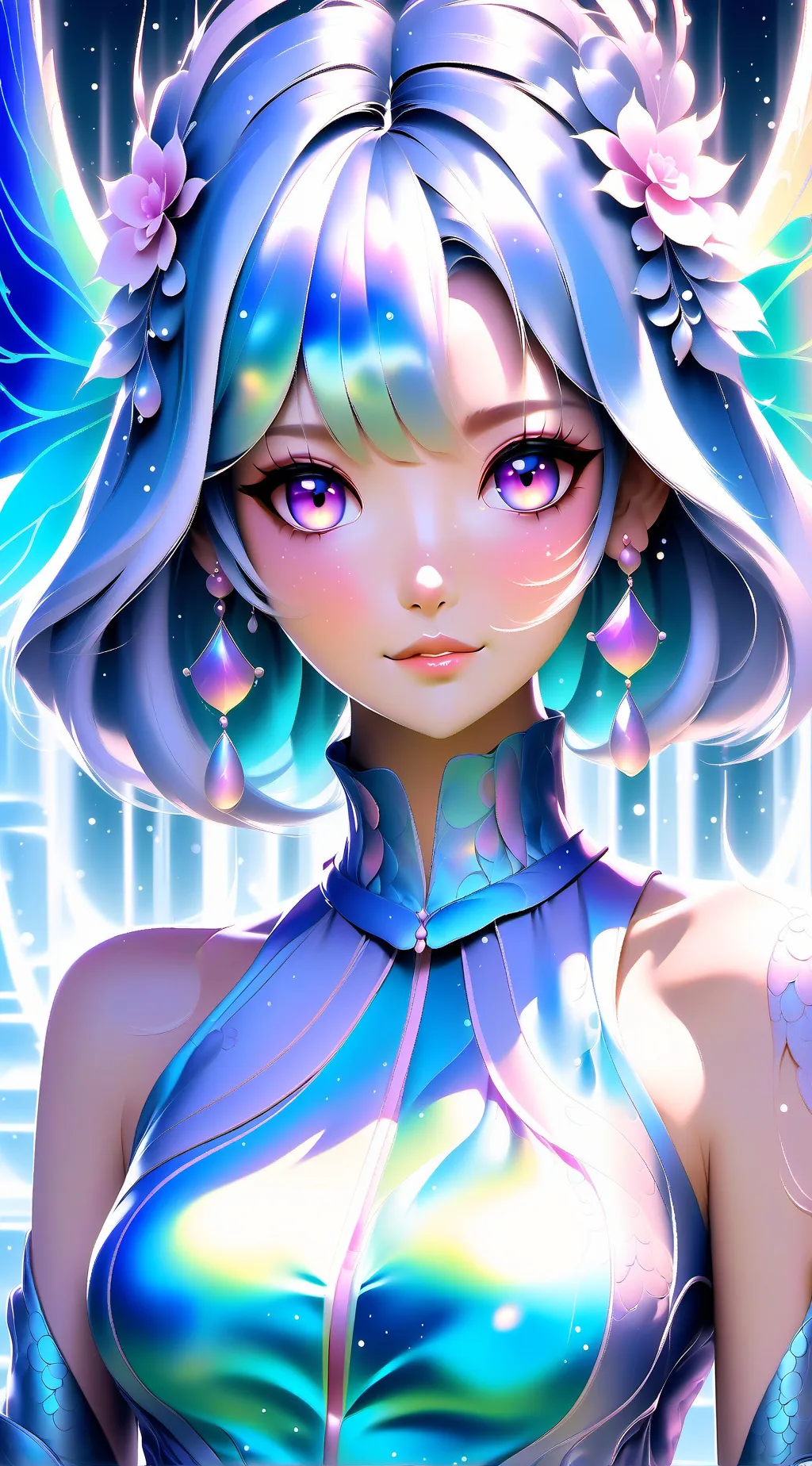 ai character: hh peeing  background