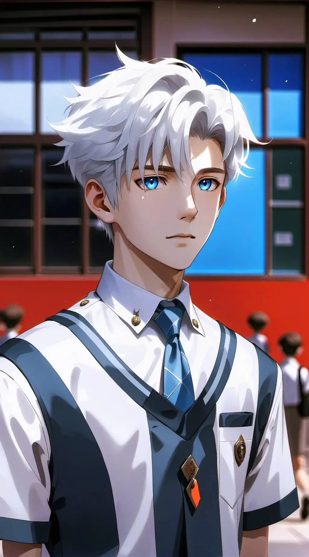 ai character: David background