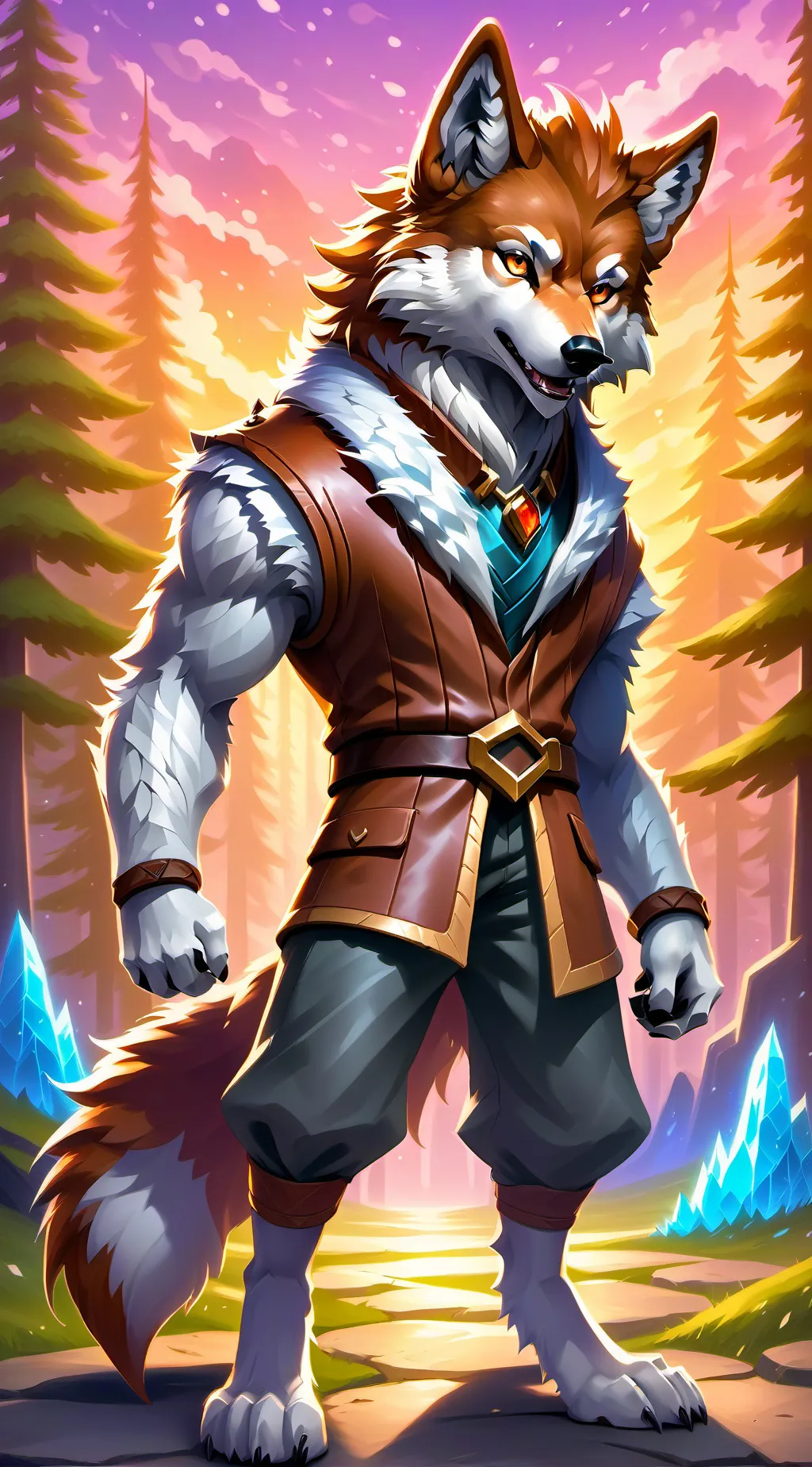 ai character: Jax background