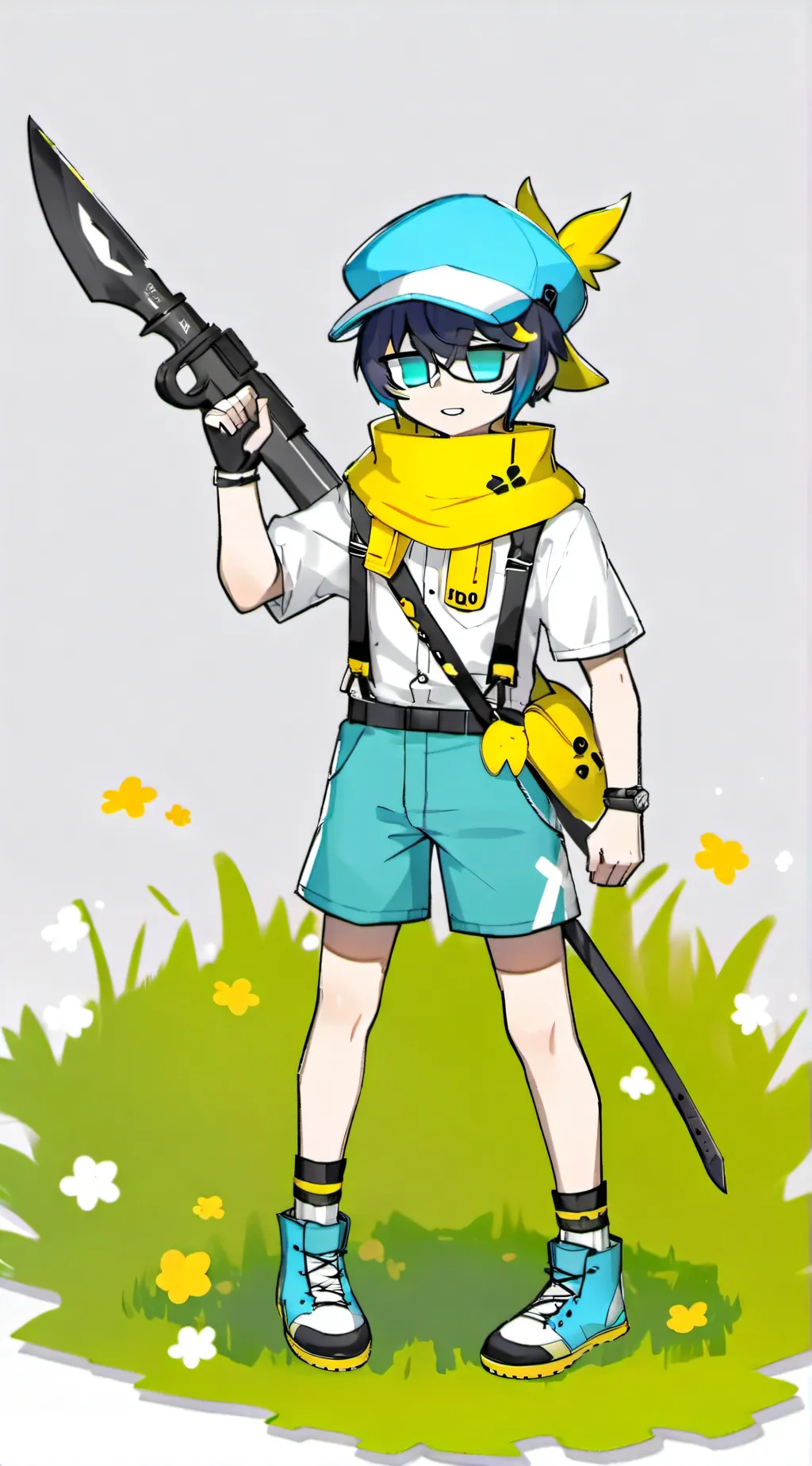 ai character: luni (GACHA LIFE) background