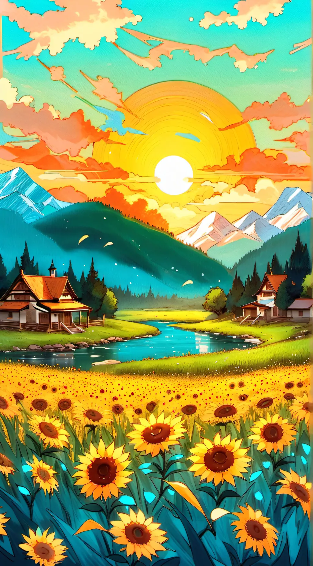 ai character: Girls' School background