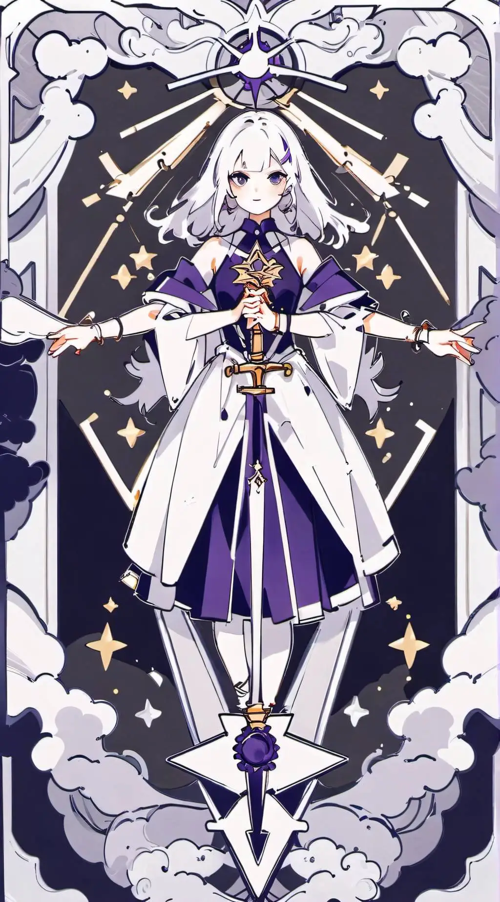 ai character: Luna Celeste background