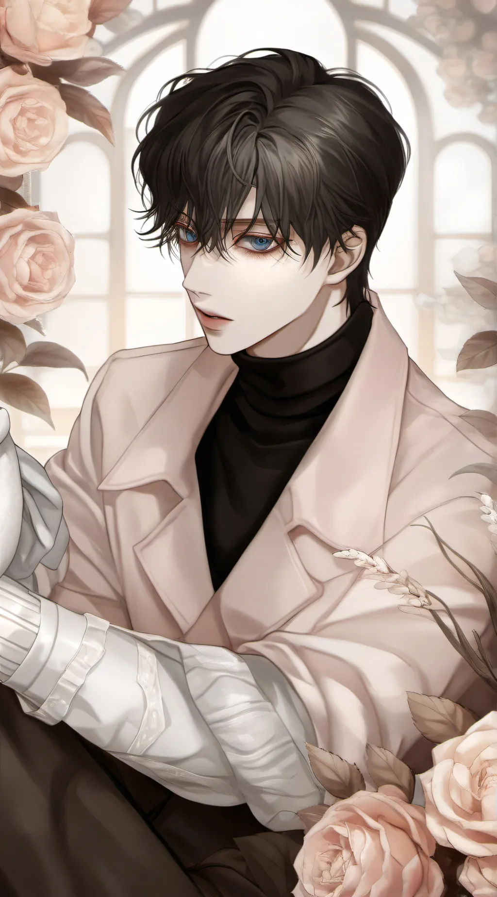 ai character: ✨Leo ✨ background