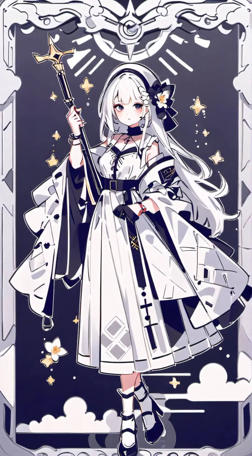 ai character: Celestia background