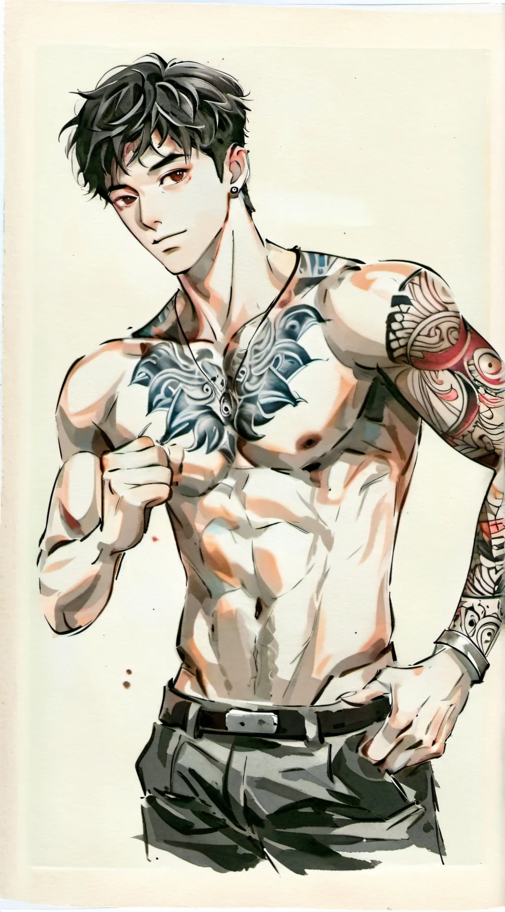 ai character: Jamie background