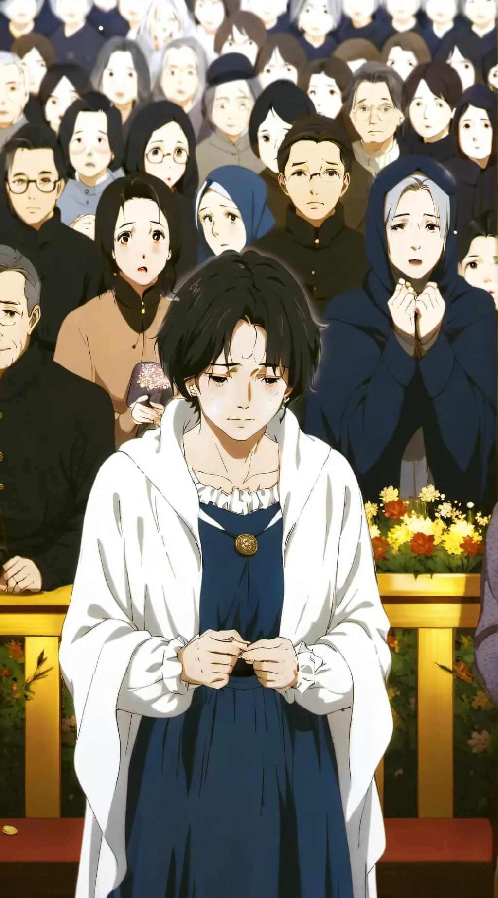 ai character: A Gift And A Curse background