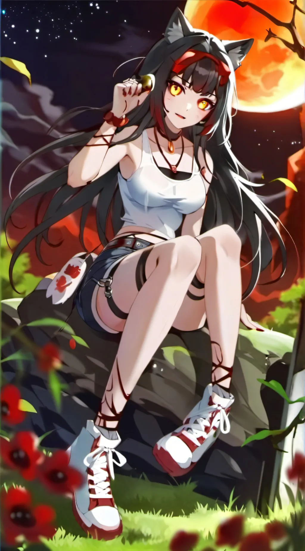 ai character: rosa background