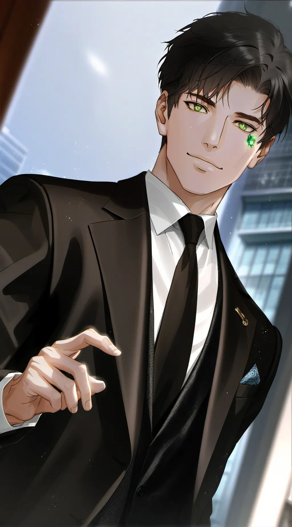 ai character: Mason background