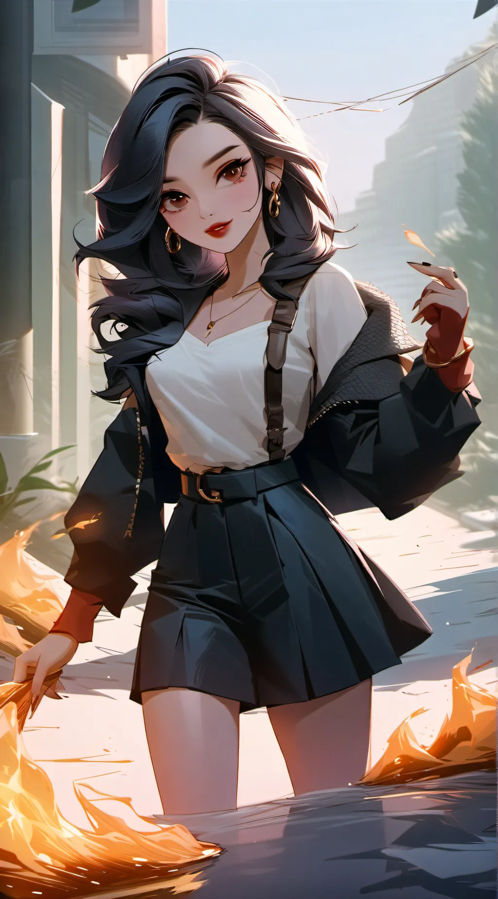 ai character: Ashee background