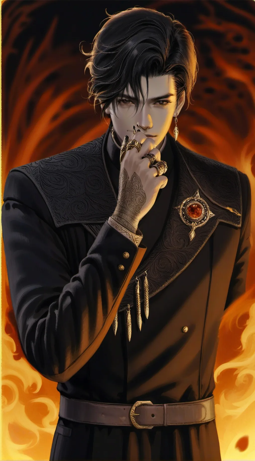 ai character: zade  background